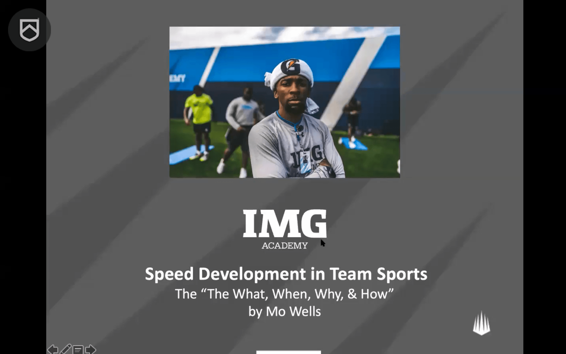 Mo Wells - Speed Development in Team Sports