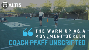 The Warm Up as a Movement Screen