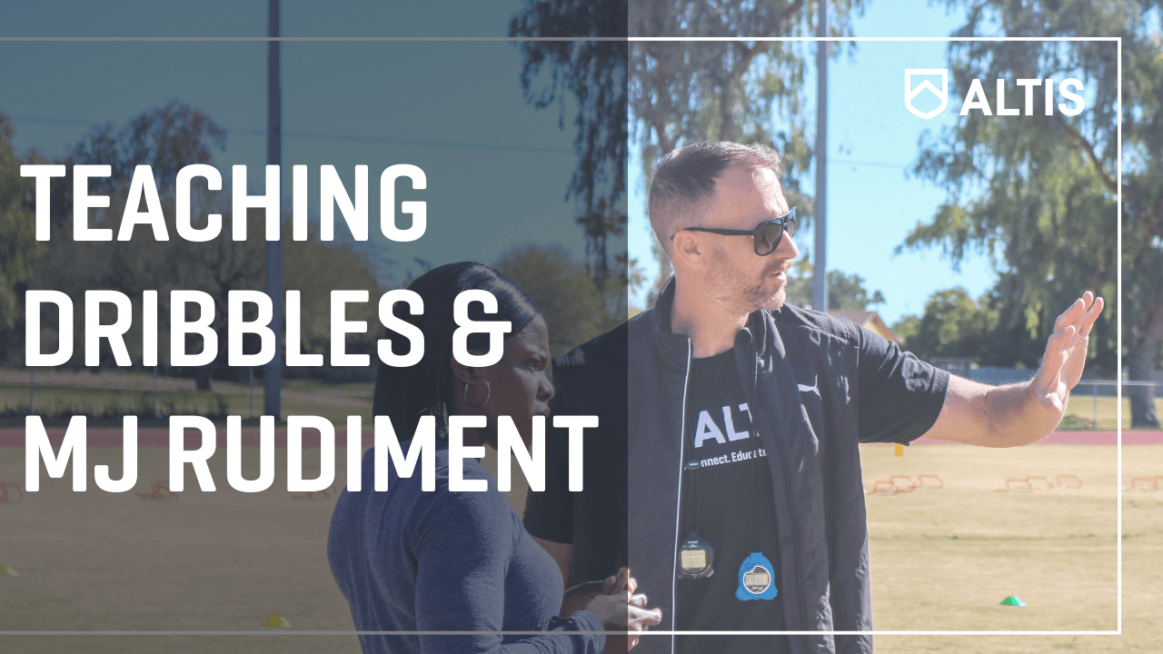 Coaching MJ Rudiment and Dribbles - ALTIS