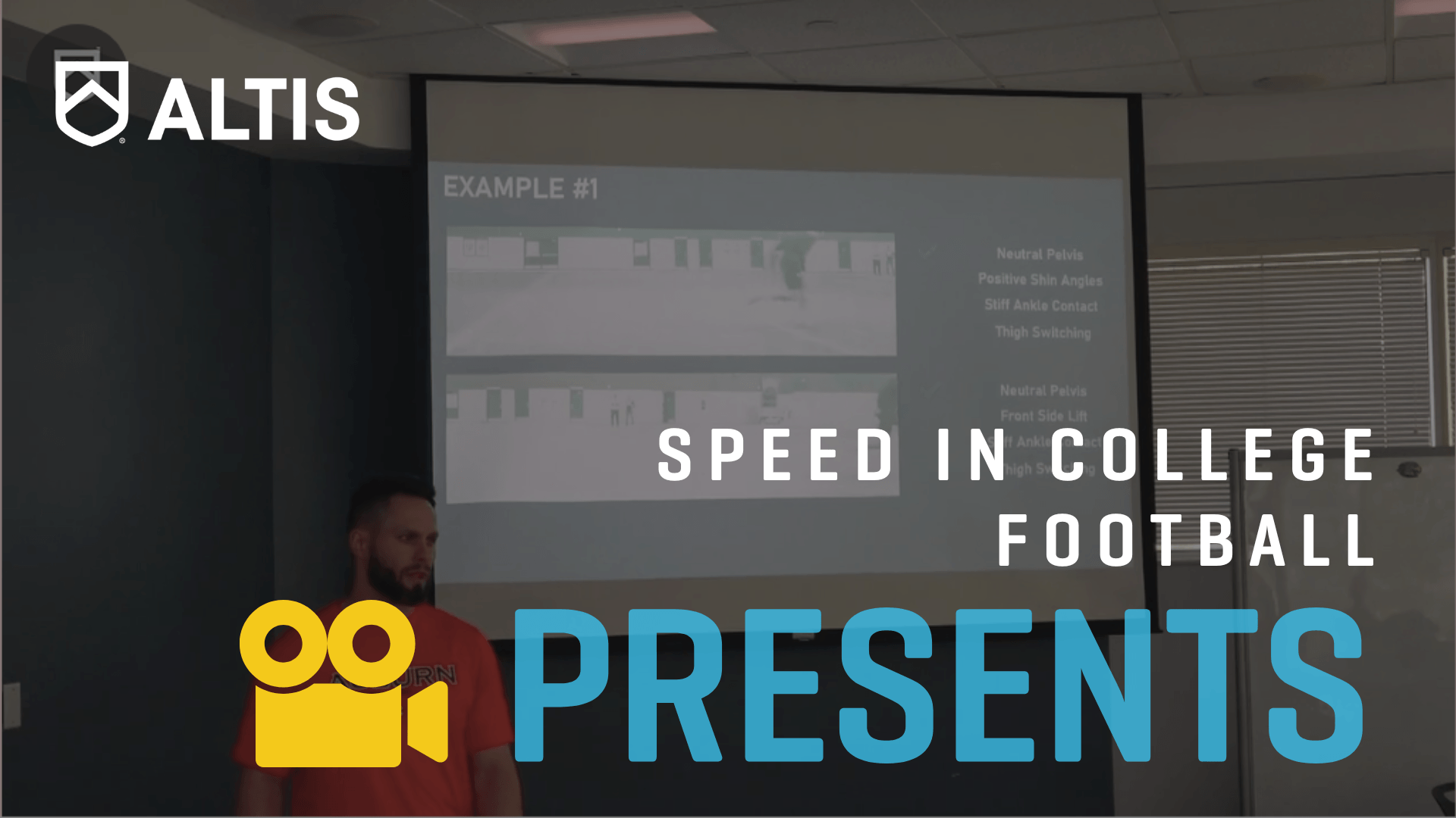 Cam Josse - Developing & Monitoring Speed in College Football
