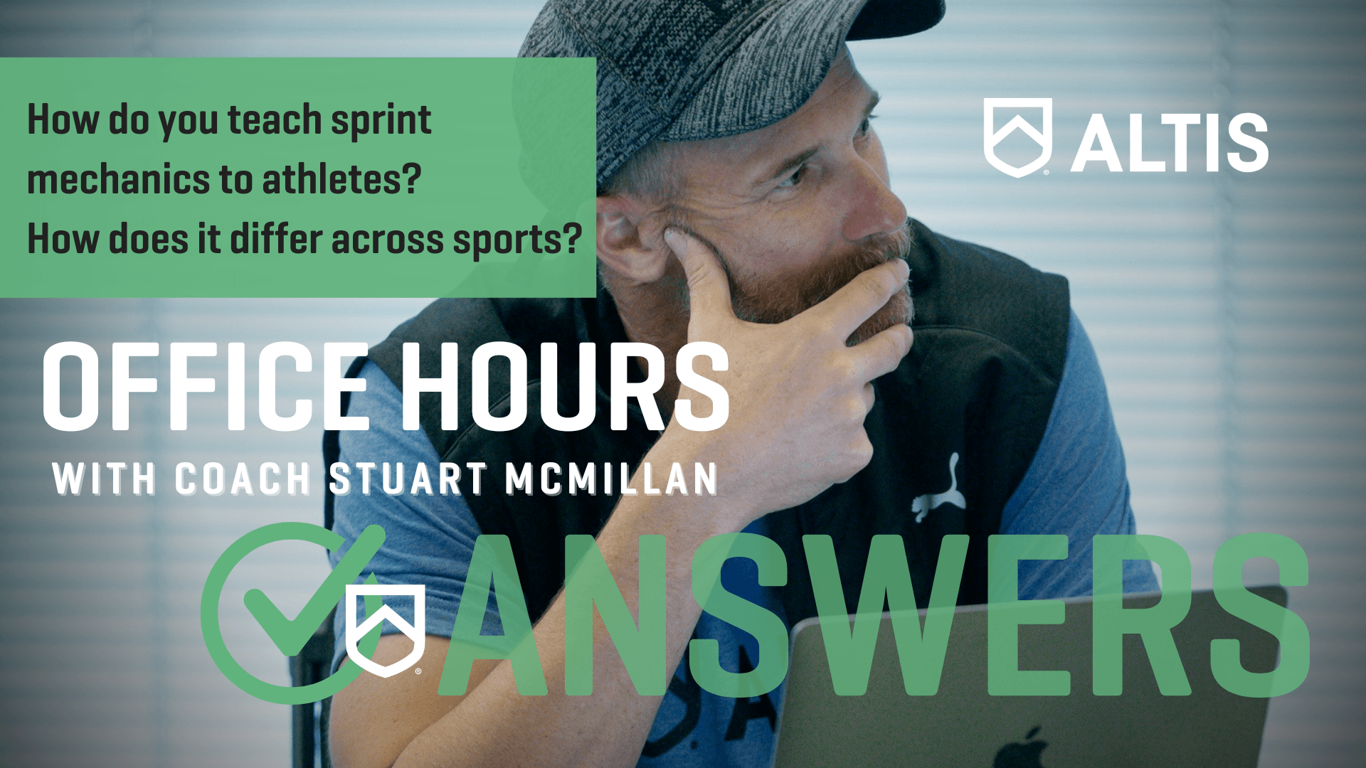 Office Hours with Stuart McMillan -- Episode 1