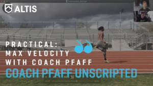 Practical with Dan Pfaff: Max Velocity Sprinting