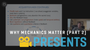 Dan Pfaff: Why Mechanics Matter [Part 2]