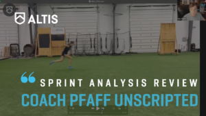 Sprint Analysis Review with Coach Dan Pfaff