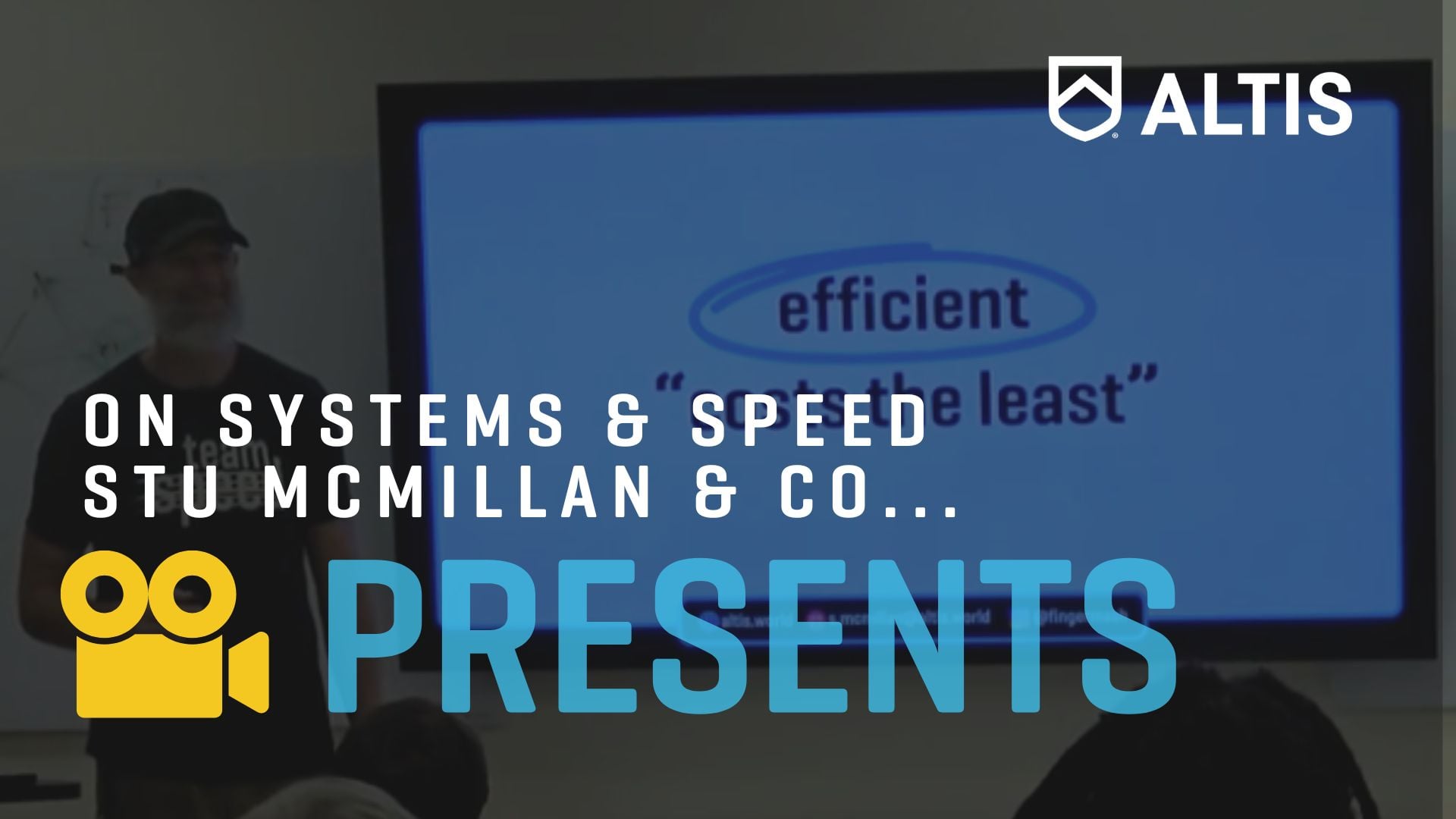Stuart McMillan & Co...  On Systems & Speed